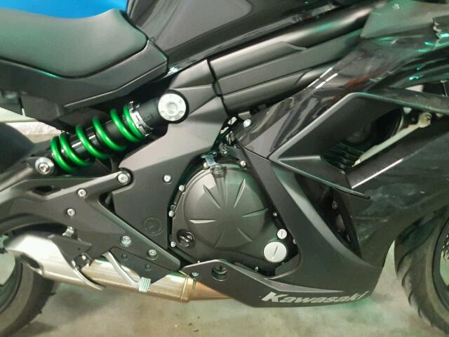 JKAEXEE17FDA18881 - 2015 KAWASAKI EX650 E BLACK photo 7