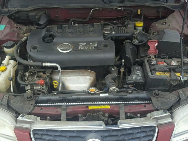 3N1AB51A63L732193 - 2003 NISSAN SENTRA SE- BURGUNDY photo 7