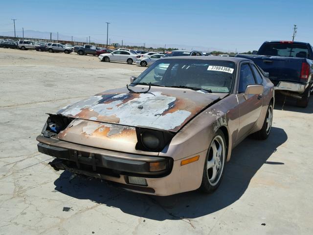 WP0AB0947HN472070 - 1987 PORSCHE 944 BROWN photo 2