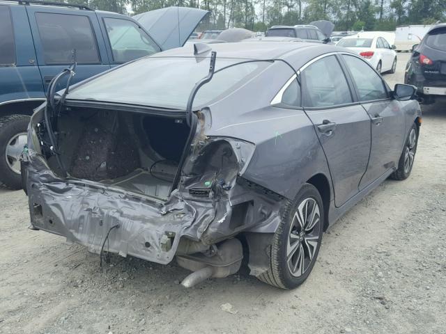 2HGFC1F71GH650233 - 2016 HONDA CIVIC EXL GRAY photo 4