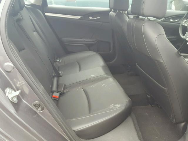 2HGFC1F71GH650233 - 2016 HONDA CIVIC EXL GRAY photo 6