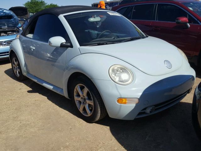 3VWCD31Y05M368784 - 2005 VOLKSWAGEN NEW BEETLE ლურჯი ფოტო 1