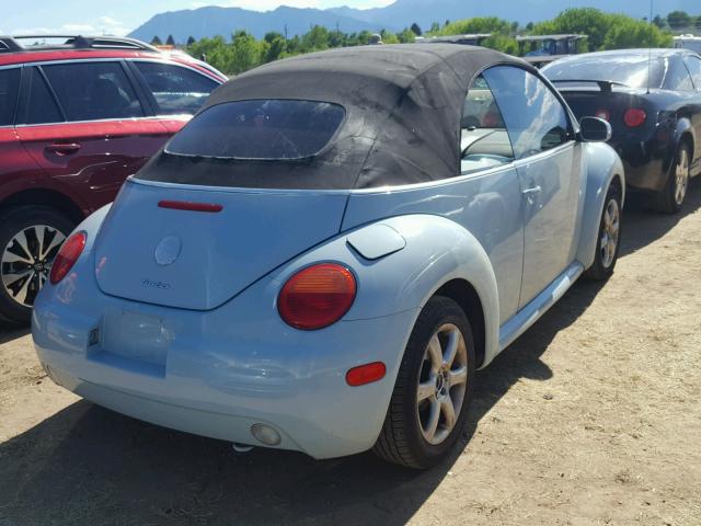 3VWCD31Y05M368784 - 2005 VOLKSWAGEN NEW BEETLE ლურჯი ფოტო 4