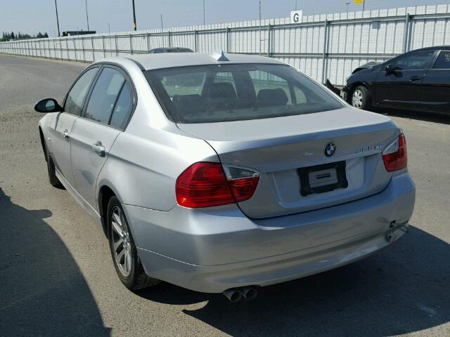 WBAVC93527KZ71828 - 2007 BMW 328XI SILVER photo 3