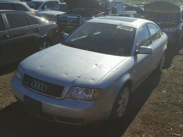 WAUCD64B14N098249 - 2004 AUDI A6 S-LINE SILVER photo 2