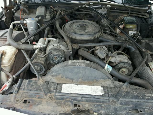 1G6DW51Y8H9724935 - 1987 CADILLAC BROUGHAM SILVER photo 7