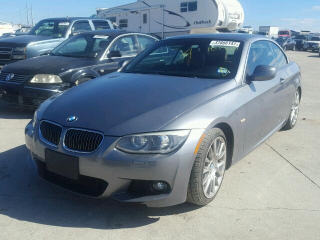 WBADW3C52CE823803 - 2012 BMW 328 I GRAY photo 2