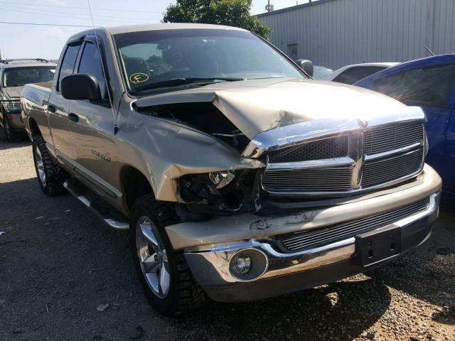 1D7HA18Z42J266438 - 2002 DODGE RAM 1500 GOLD photo 1