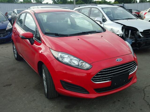 3FADP4EJ4FM179922 - 2015 FORD FIESTA SE RED photo 1