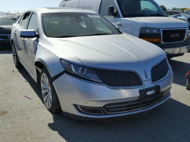 1LNHL9DK7EG607680 - 2014 LINCOLN MKS SILVER photo 1