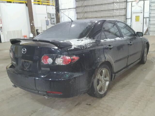 1YVHP80C165M10514 - 2006 MAZDA 6 I BLACK photo 4