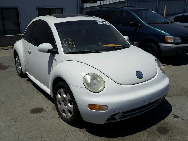 3VWCK21C02M401704 - 2002 VOLKSWAGEN NEW BEETLE 白色 照片 1