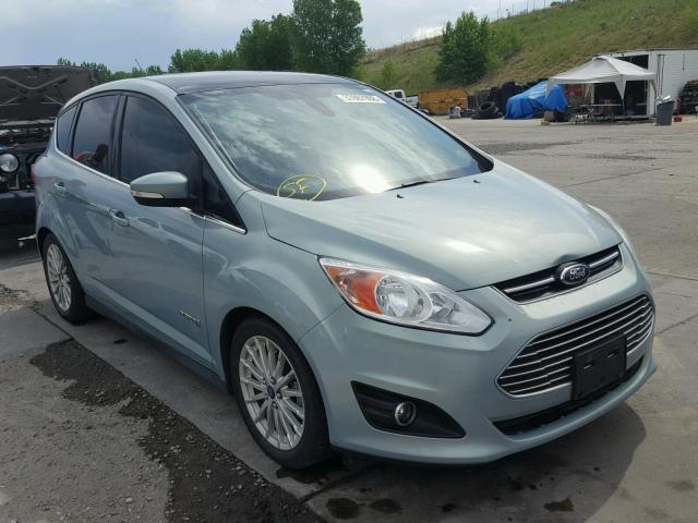 1FADP5BU2DL553396 - 2013 FORD C-MAX SEL GREEN photo 1