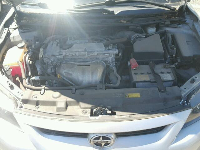 JTKJF5C71C3037109 - 2012 TOYOTA SCION TC 银色 照片 7
