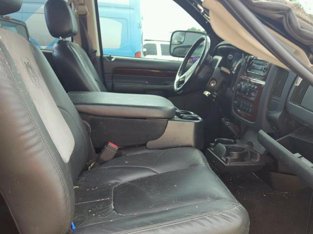 3D7KU28C43G832454 - 2003 DODGE RAM 2500 S BLACK photo 5