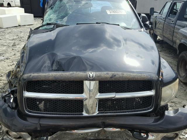 3D7KU28C43G832454 - 2003 DODGE RAM 2500 S BLACK photo 7