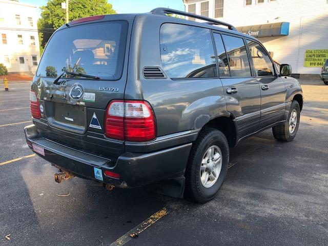 JT6HT00W5Y0108258 - 2000 LEXUS LX 470 GRAY photo 3