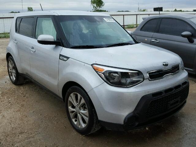 KNDJP3A59F7788188 - 2015 KIA SOUL PLUS SILVER photo 1