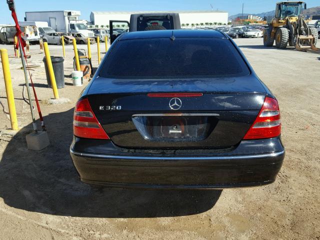 WDBUF65J64A599182 - 2004 MERCEDES-BENZ E 320 BLACK photo 9