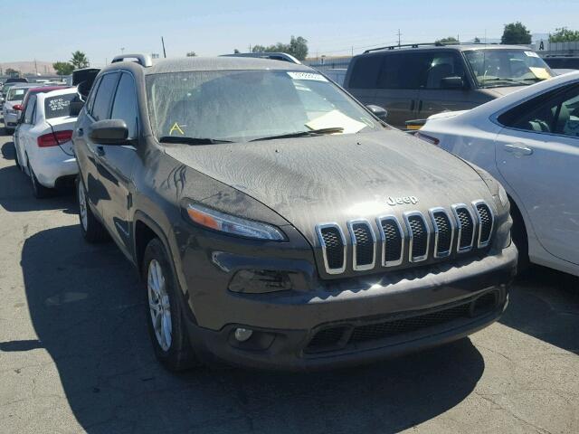 1C4PJLCBXFW782565 - 2015 JEEP CHEROKEE L GRAY photo 1