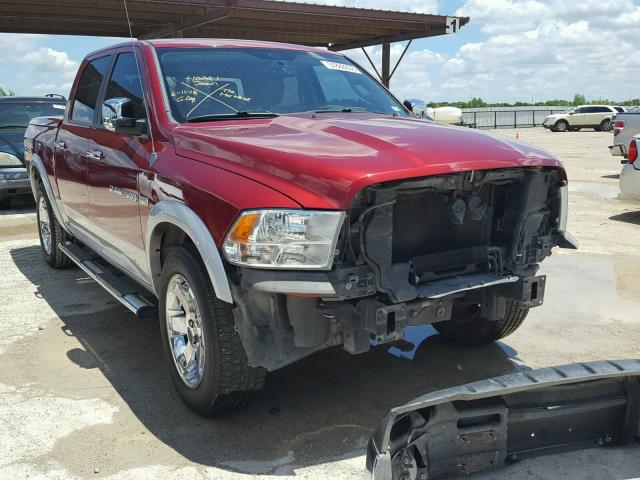 1C6RD6NT1CS158994 - 2012 DODGE RAM 1500 L MAROON photo 1