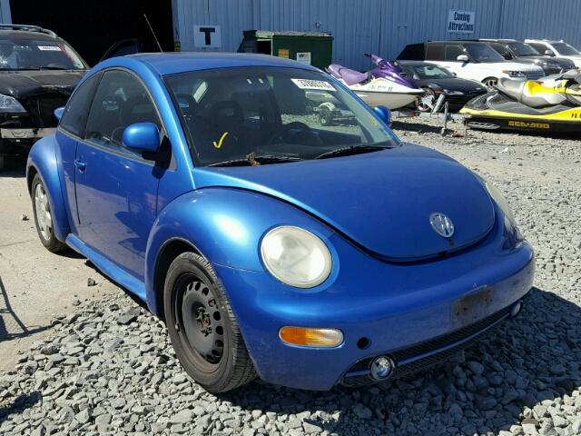 3VWBB61C4WM044438 - 1998 VOLKSWAGEN NEW BEETLE 蓝色 照片 1