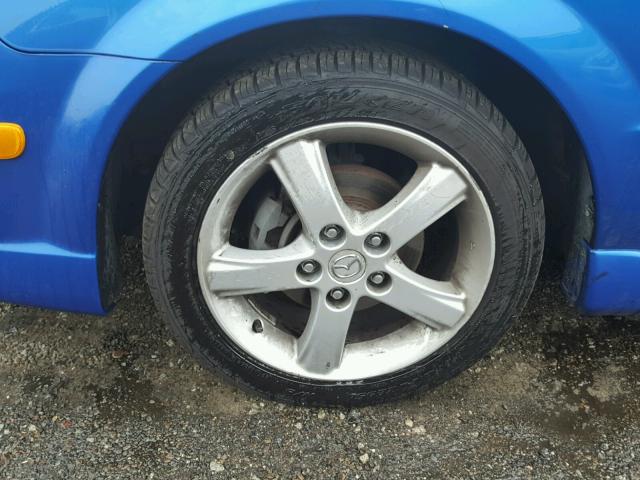 JM1BJ245931150890 - 2003 MAZDA PROTEGE PR 蓝色 照片 9