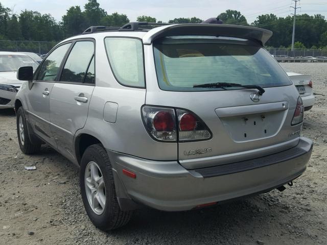 JTJHF10U830295599 - 2003 LEXUS RX 300 GRAY photo 3