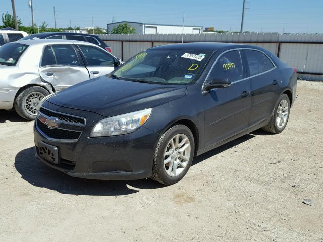 1G11C5SA4DF314843 - 2013 CHEVROLET MALIBU 1LT შავი ფოტო 2