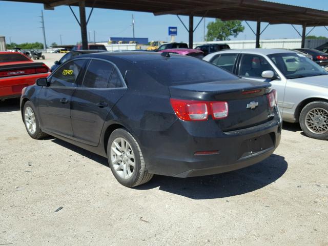 1G11C5SA4DF314843 - 2013 CHEVROLET MALIBU 1LT შავი ფოტო 3