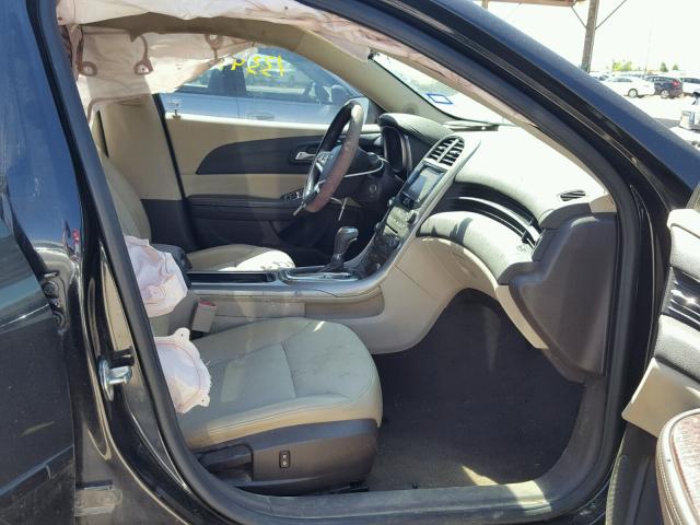 1G11C5SA4DF314843 - 2013 CHEVROLET MALIBU 1LT შავი ფოტო 5