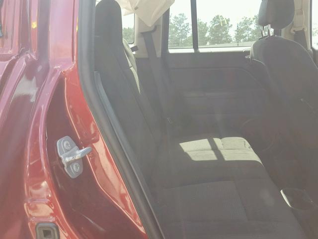 1C4NJCBAXFD156168 - 2015 JEEP COMPASS SP MAROON photo 6