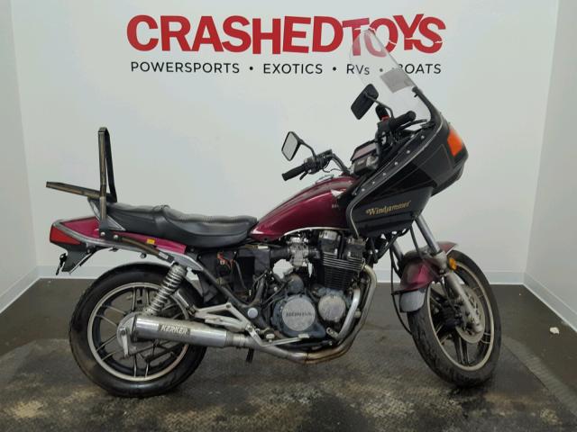 JH2SC130XDM020911 - 1983 HONDA NIGHTHAWK MAROON photo 1