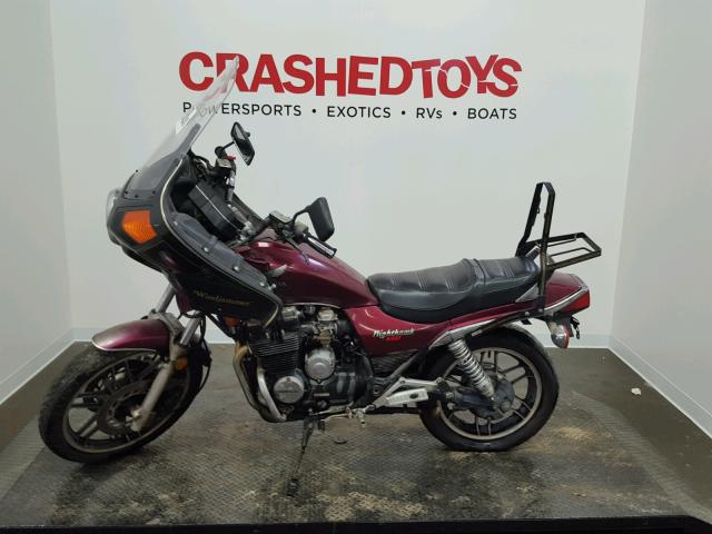 JH2SC130XDM020911 - 1983 HONDA NIGHTHAWK MAROON photo 3