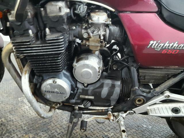 JH2SC130XDM020911 - 1983 HONDA NIGHTHAWK MAROON photo 6