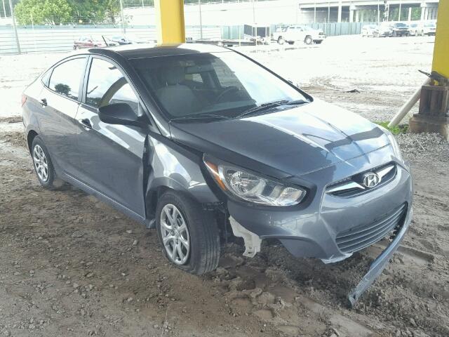 KMHCT4AE2DU397632 - 2013 HYUNDAI ACCENT GLS GRAY photo 1