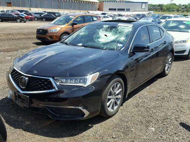 19UUB1F34JA000292 - 2018 ACURA TLX BLACK photo 2