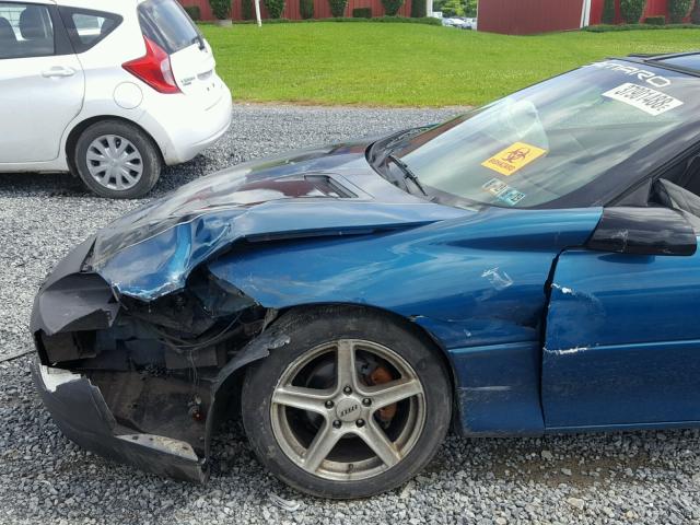 2G1FP22S4R2122056 - 1994 CHEVROLET CAMARO BLUE photo 9