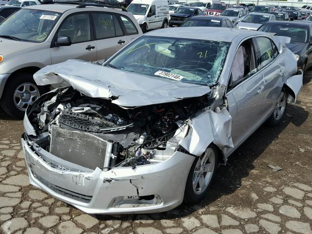1G11B5SA5DF179701 - 2013 CHEVROLET MALIBU LS SILVER photo 2