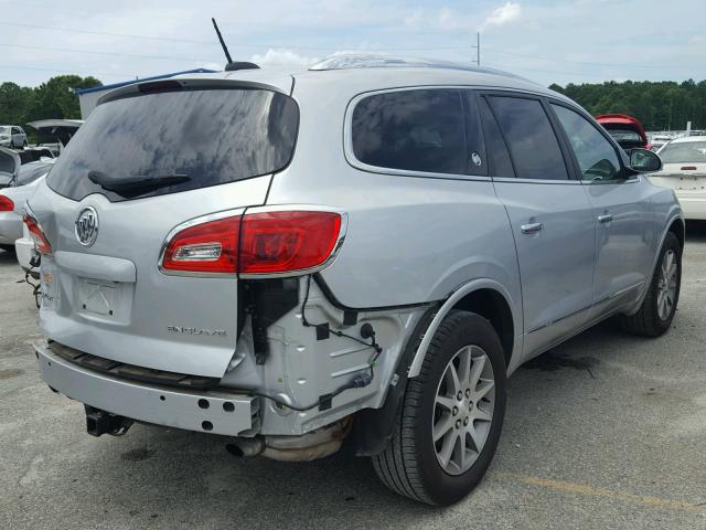 5GAKRBKD4GJ216210 - 2016 BUICK ENCLAVE SILVER photo 4