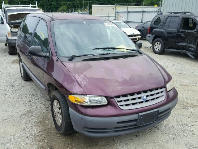 2P4FP25B2XR332383 - 1999 PLYMOUTH VOYAGER PURPLE photo 1