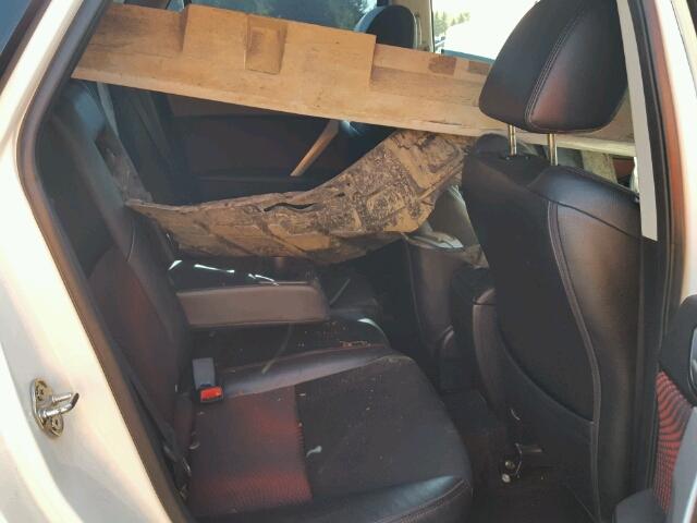 JM1BL1L33C1550285 - 2012 MAZDA SPEED 3 WHITE photo 6