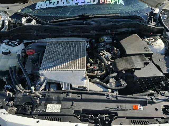JM1BL1L33C1550285 - 2012 MAZDA SPEED 3 WHITE photo 7