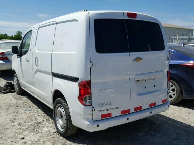 3N63M0ZN7FK699898 - 2015 CHEVROLET CITY EXPRE WHITE photo 3