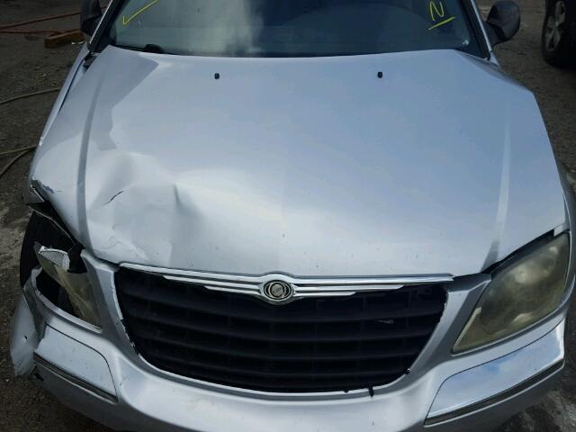 2C4GM68455R579478 - 2005 CHRYSLER PACIFICA T SILVER photo 7