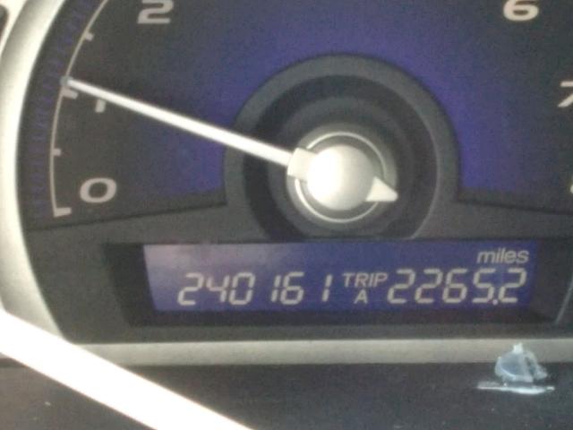 2HGFA16999H510991 - 2009 HONDA CIVIC EXL BLUE photo 8