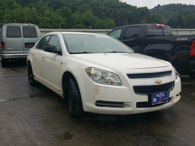 1G1ZG57B384188968 - 2008 CHEVROLET MALIBU LS თეთრი ფოტო 1