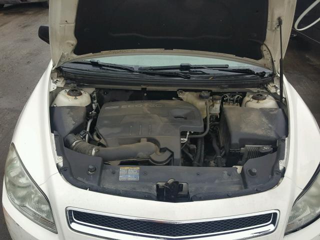1G1ZG57B384188968 - 2008 CHEVROLET MALIBU LS თეთრი ფოტო 7