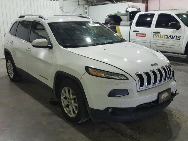 1C4PJLCB7GW201086 - 2016 JEEP CHEROKEE L WHITE photo 1