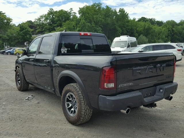 1C6RR7YT2HS686604 - 2017 RAM 1500 REBEL შავი ფოტო 3